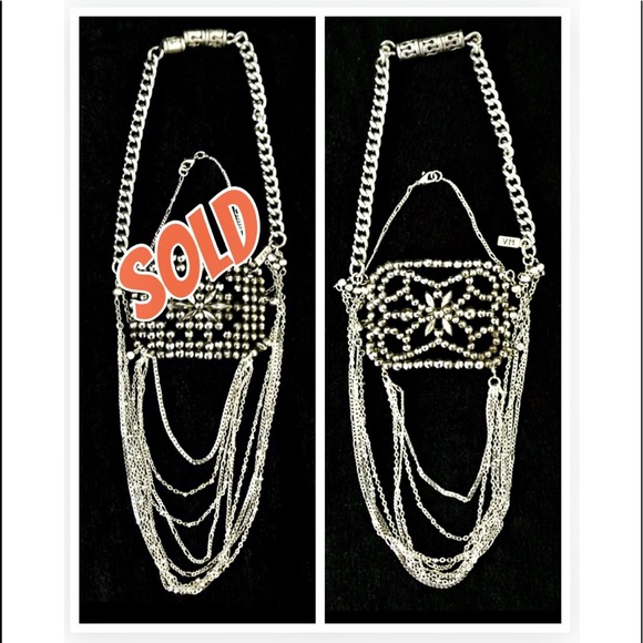 NEW VANESSA MOONEY JEWELRY STERLING SILVER RARE Shoulder Pendant/Bracelet $350 - Picture 11 of 13